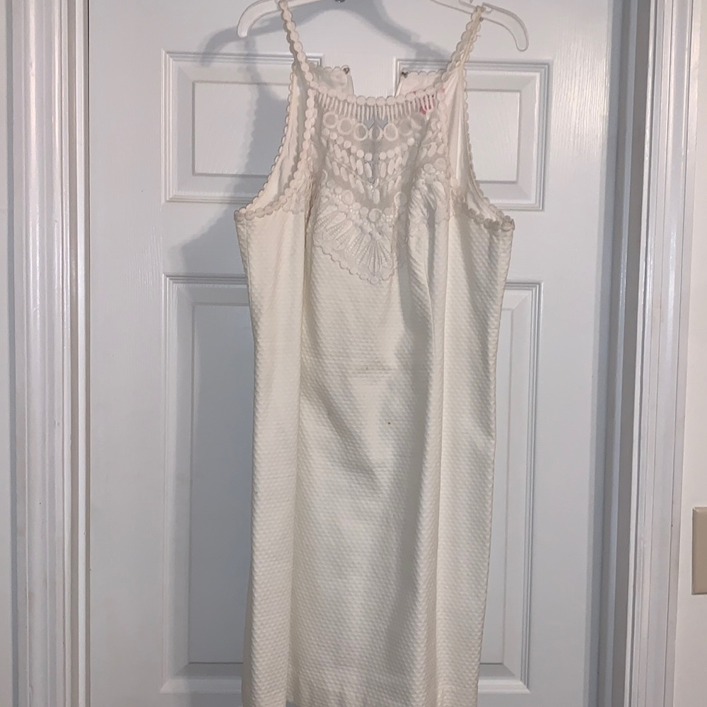 White Lilly Pulitzer dress